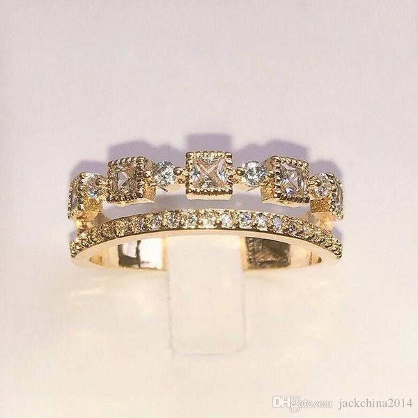 victoria sell vintage fashion jewelry 925 sterling silver&gold fill pave 5a cubic zirconia cz women wedding bridal ring for lover's, Slivery;golden
victoria sell vintage fashion jewelry 925 sterling silver&gold fill pave 5a cubic zirconia cz women wedding bridal ring for lover's, Slivery;golden
