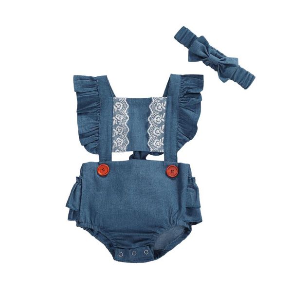 new summer baby girls denim romper clothes cotton infant kids rufflse sleeve playsuits sunsuits outfits, Blue
new summer baby girls denim romper clothes cotton infant kids rufflse sleeve playsuits sunsuits outfits, Blue