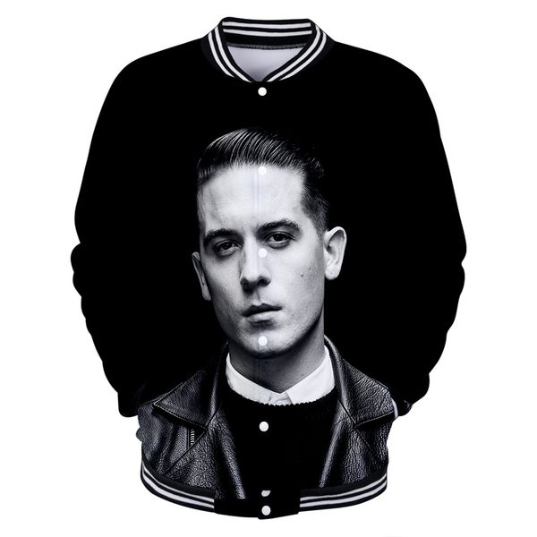 2019 hip hop style 3d g-eazy куртки мужчины / женщины черный однобортный красивый пиджак hot рэпер g-eazy baseball wear, Black;brown
2019 hip hop style 3d g-eazy куртки мужчины / женщины черный однобортный красивый пиджак hot рэпер g-eazy baseball wear, Black;brown