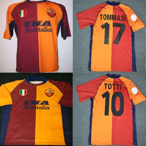 2001 2002 retro roma occer jer ey 01 02 home totti bati tuta candela montella hirt cla ic commemorate rome, Black;yellow
2001 2002 retro roma occer jer ey 01 02 home totti bati tuta candela montella hirt cla ic commemorate rome, Black;yellow