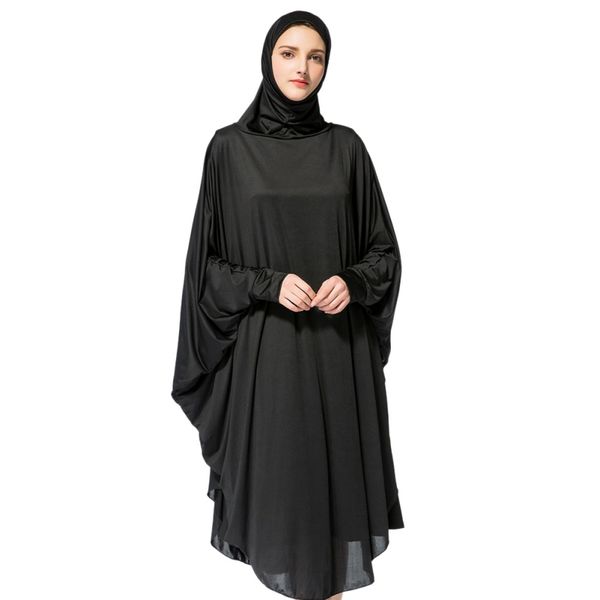 women prayer garment black face cover abaya islamic muslim clothes headscarf robe kimono instant long hijab arab worship t7, Red
women prayer garment black face cover abaya islamic muslim clothes headscarf robe kimono instant long hijab arab worship t7, Red