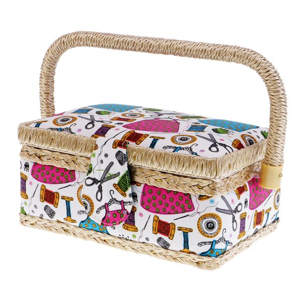 plastic sewing kit basket sewing supplies organizer for needles thread pins tape measure thimbles and other sewing accessories, Black
plastic sewing kit basket sewing supplies organizer for needles thread pins tape measure thimbles and other sewing accessories, Black