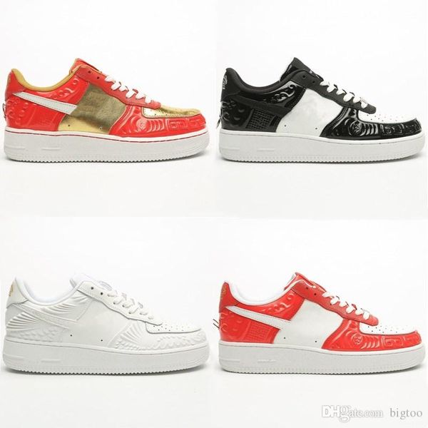 new one 1 кроссовки мужчины женщины рельефный узор белый черный красный mens тренер пшеницы замочить 1 спортивные кроссовки открытый обувь с, White;red 
new one 1 кроссовки мужчины женщины рельефный узор белый черный красный mens тренер пшеницы замочить 1 спортивные кроссовки открытый обувь с, White;red