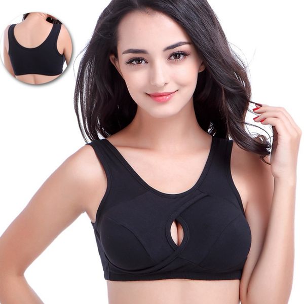 bras fashion sports push up bra solid color comfortable without steel ring lightweight support running, Red;black
bras fashion sports push up bra solid color comfortable without steel ring lightweight support running, Red;black