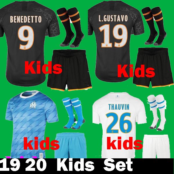 kids 2019 2020 olympique de marseille home white payet thauvin gustavo soccer jerseys kits 19 20 maillots child boys third football shirts, Black
kids 2019 2020 olympique de marseille home white payet thauvin gustavo soccer jerseys kits 19 20 maillots child boys third football shirts, Black