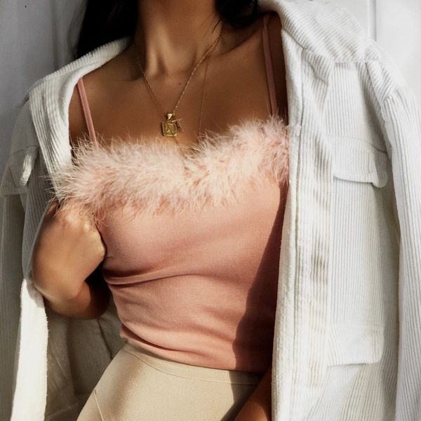 designer womens vest new brand blouse with suspenders womens suspenders with fluff cute style size s-l wholesales, White
designer womens vest new brand blouse with suspenders womens suspenders with fluff cute style size s-l wholesales, White