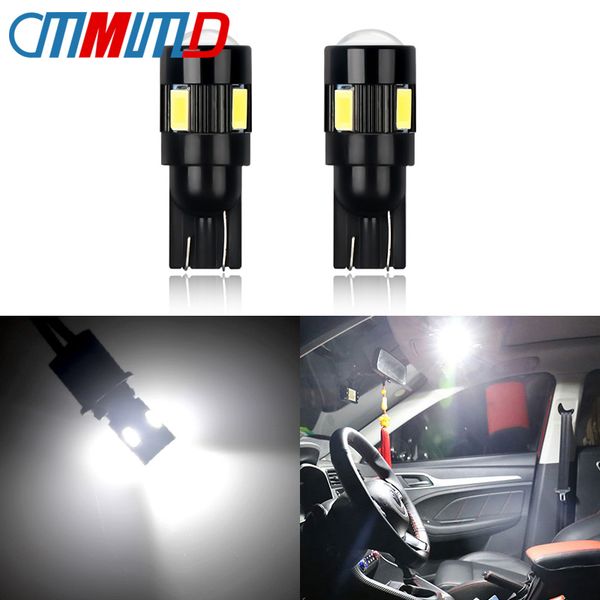 2pcs car 12v t10 canbus 194 w5w 6 10 smd 5630 led light bulb no error car side wedge light license plate ceiling lamp
2pcs car 12v t10 canbus 194 w5w 6 10 smd 5630 led light bulb no error car side wedge light license plate ceiling lamp