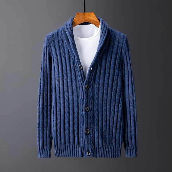 autumn new cotton cardigan men warm fashion solid color casual v-neck knit sweater jacket street wild loose sweter clothes -4xl, White;black
autumn new cotton cardigan men warm fashion solid color casual v-neck knit sweater jacket street wild loose sweter clothes -4xl, White;black