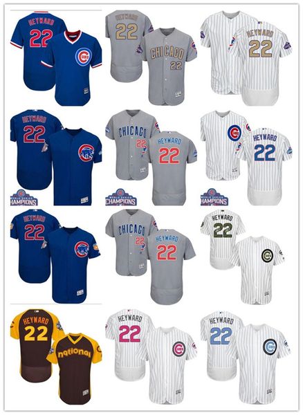 sports baseball jerseys chicago chicagocubs 22 jason heyward cub men women youth red white high-quality jersey, Blue;black
sports baseball jerseys chicago chicagocubs 22 jason heyward cub men women youth red white high-quality jersey, Blue;black