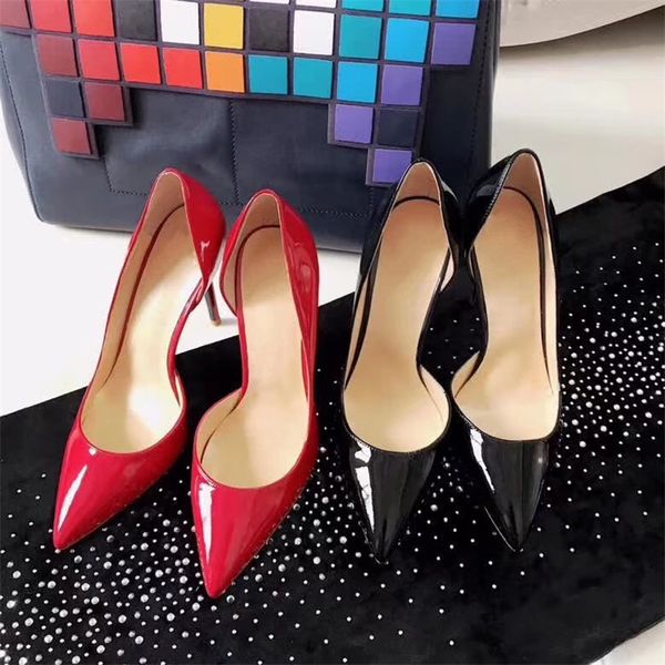 high heels shoes woman fashion designer red bottom pointed toe shoes gradient color women pumps party dress shoes size 35-41, Black
high heels shoes woman fashion designer red bottom pointed toe shoes gradient color women pumps party dress shoes size 35-41, Black