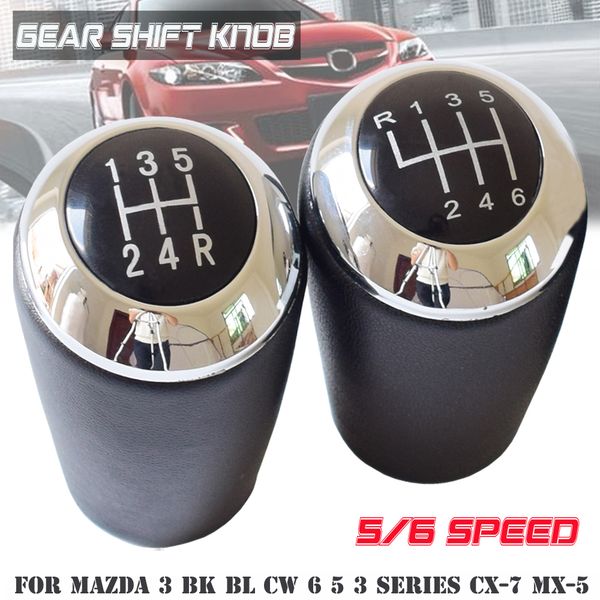 chrome abs for 5 6 speed manual for 3 5 6 3 bk bl cw series cx-7 mx-5 gear shift knob stick lever shifter
chrome abs for 5 6 speed manual for 3 5 6 3 bk bl cw series cx-7 mx-5 gear shift knob stick lever shifter