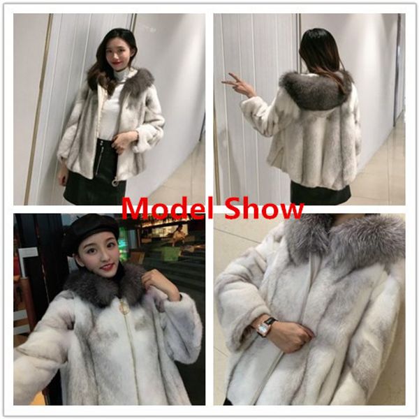 real natural coat winter coat women fur collar luxury warm fur jacket women clothes 2020 manteau femme my, Black
real natural coat winter coat women fur collar luxury warm fur jacket women clothes 2020 manteau femme my, Black
