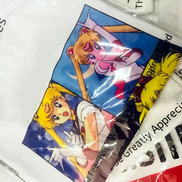 женская одежда женская рубашки моды harajuku stijl meisje футболка sailor moon мультфильм leuke interessante vrouwen повседневный tops плюс, White
женская одежда женская рубашки моды harajuku stijl meisje футболка sailor moon мультфильм leuke interessante vrouwen повседневный tops плюс, White