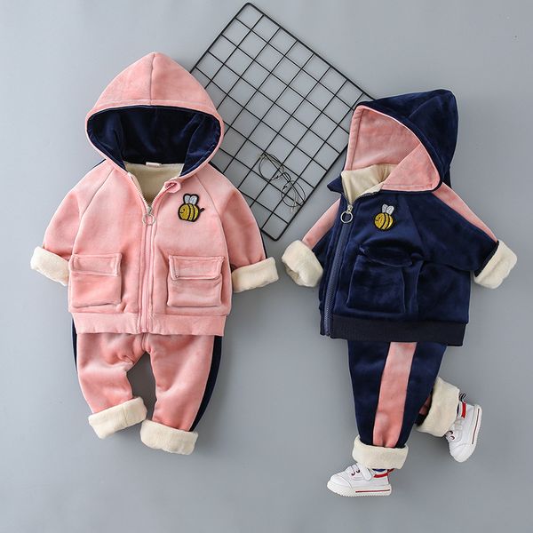 boys clothes sets autumn winter new kids girls casual cotton cartoon velve hoodies+pants 2pcs suit children warm sports clothes, White
boys clothes sets autumn winter new kids girls casual cotton cartoon velve hoodies+pants 2pcs suit children warm sports clothes, White