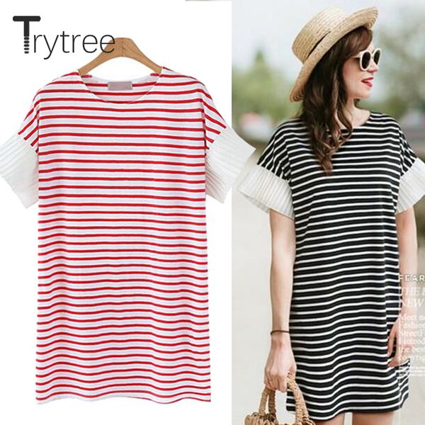 trytree весна лето dress женщины повседневная полосатый прямой о-образным вырезом платье бабочка рукав выше колено футболка 3 цвета, Black;gray
trytree весна лето dress женщины повседневная полосатый прямой о-образным вырезом платье бабочка рукав выше колено футболка 3 цвета, Black;gray