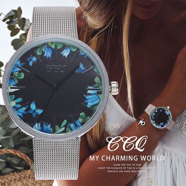 feminino designer stainless women watches strap steel wristwatch quartz fashion flower brand ladies watch marble relogio analog llmdl, Slivery;brown
feminino designer stainless women watches strap steel wristwatch quartz fashion flower brand ladies watch marble relogio analog llmdl, Slivery;brown