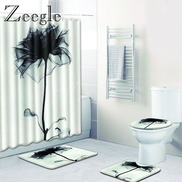 zeegle bathroom curtain modern bath mat anti slip bathroom carpet shower curtain absorbent toilet pedestal rug decoration toilet
zeegle bathroom curtain modern bath mat anti slip bathroom carpet shower curtain absorbent toilet pedestal rug decoration toilet
