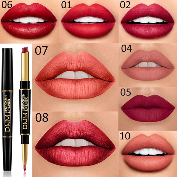 brand non-stick cup 2 in 1 lipsticks with lip liner waterproof long lasting lip gloss for makeup 12 colors
brand non-stick cup 2 in 1 lipsticks with lip liner waterproof long lasting lip gloss for makeup 12 colors