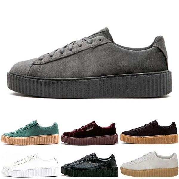 new charity fenty suede cleated creeper rihanna grey red camo black gold tiple white men women rihannas casual sneakers 36-44
new charity fenty suede cleated creeper rihanna grey red camo black gold tiple white men women rihannas casual sneakers 36-44