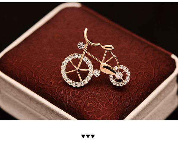 wholesale-cute bicycle small brooch corsage for kids crystal brooches gold-color broche birthday gift hijab pins blouse collar clips, Gray
wholesale-cute bicycle small brooch corsage for kids crystal brooches gold-color broche birthday gift hijab pins blouse collar clips, Gray
