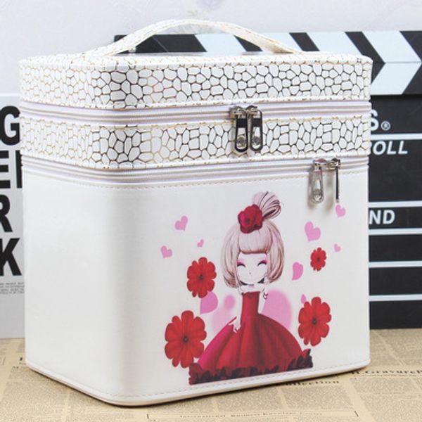 multilayer cartoon cosmetic box large capacity water drain portable makeup bag cosmetics storage bag multi-functional
multilayer cartoon cosmetic box large capacity water drain portable makeup bag cosmetics storage bag multi-functional