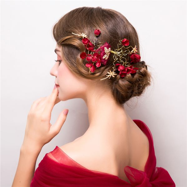 fashion red flower headpiece hair accessories bridal wedding headdress hairwear women party headband floral hair jewelry gifts, Golden;white
fashion red flower headpiece hair accessories bridal wedding headdress hairwear women party headband floral hair jewelry gifts, Golden;white