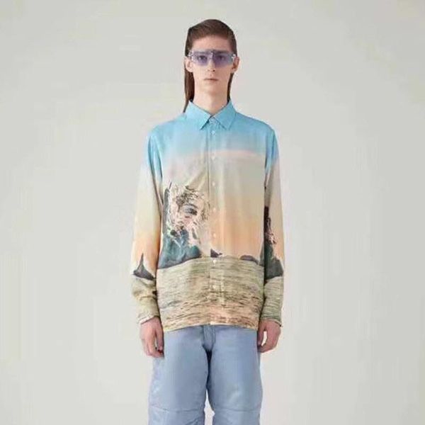 19fw luxury european long sleeve shirts snow mountain glacier printing silk shirt long sleeve shirts hfxhtx166, White;black
19fw luxury european long sleeve shirts snow mountain glacier printing silk shirt long sleeve shirts hfxhtx166, White;black