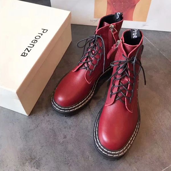 martin boots female boot 2019 high grade autumn and winter new genuine skinny boots net red straps with thick tide boots, Black
martin boots female boot 2019 high grade autumn and winter new genuine skinny boots net red straps with thick tide boots, Black