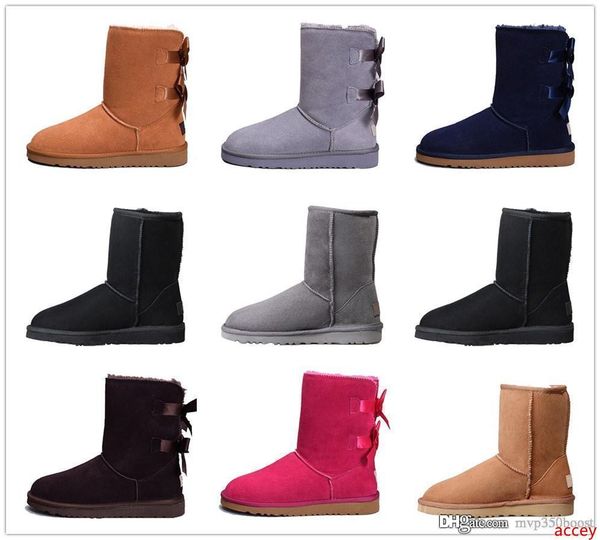designer women winter snow boots fashion australia classic short bow boots ankle knee bow girl mini bailey boot 2019 size 35-41 ship
designer women winter snow boots fashion australia classic short bow boots ankle knee bow girl mini bailey boot 2019 size 35-41 ship