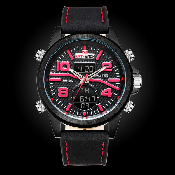 katwach new men's multi-function led calendar luminous digital watches outdoor sports belt waterproof watches relogio masculino, Slivery;brown
katwach new men's multi-function led calendar luminous digital watches outdoor sports belt waterproof watches relogio masculino, Slivery;brown