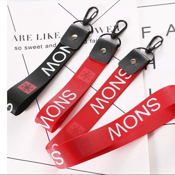2019 new snow wrist strap lanyard red black keychain lanyard neck strap keyring accessories gifts friends mobile straps--swk, Silver
2019 new snow wrist strap lanyard red black keychain lanyard neck strap keyring accessories gifts friends mobile straps--swk, Silver