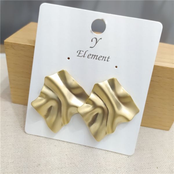 y-e elegant geometric earrings for women vintage irregular metal alloy earring fashion and contracted female jewelry 2020brincos, Silver
y-e elegant geometric earrings for women vintage irregular metal alloy earring fashion and contracted female jewelry 2020brincos, Silver
