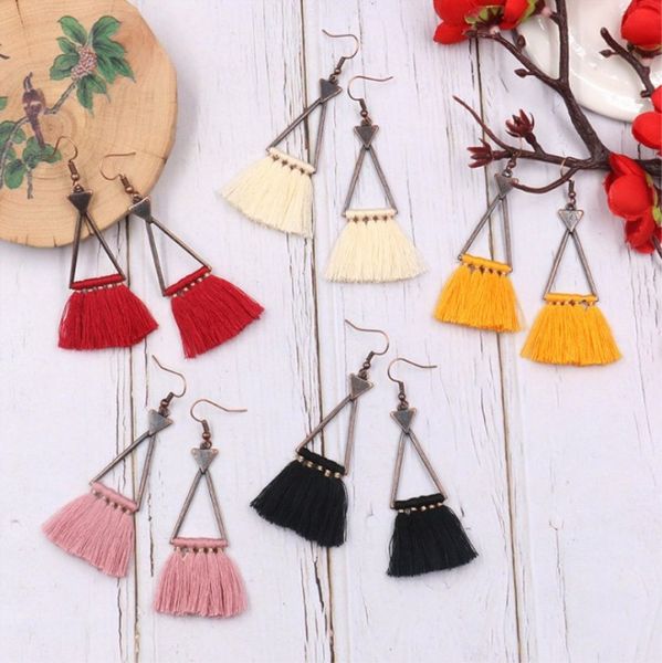 tassel earrings bohemian charm pendant vintage earring female girls simple fashion personality, Golden
tassel earrings bohemian charm pendant vintage earring female girls simple fashion personality, Golden