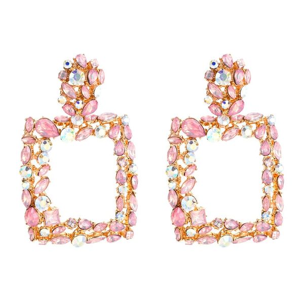 kmvexo vintage metal statement earrings for women new pink blue crystal fashion drop dangle earrings wedding jewelry gift, Silver
kmvexo vintage metal statement earrings for women new pink blue crystal fashion drop dangle earrings wedding jewelry gift, Silver