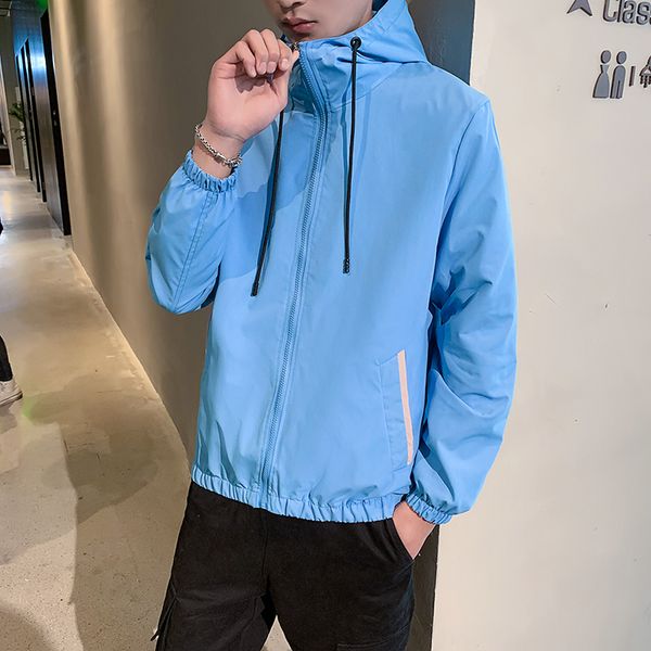 men's jackets solid hooded jacket men bright colors casual windbreaker coat male 2021 spring autumn young outerwear black red veste hom, Black;brown
men's jackets solid hooded jacket men bright colors casual windbreaker coat male 2021 spring autumn young outerwear black red veste hom, Black;brown