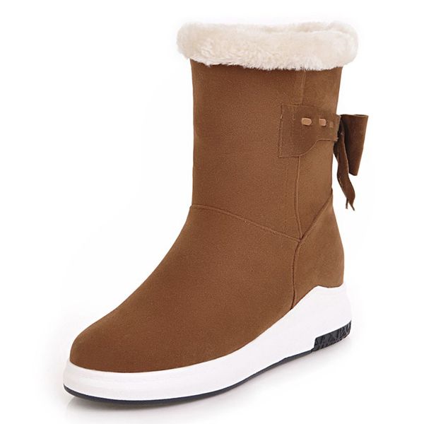 snow boots flat platform bow fur women shoes ankle boots faux suede fashion cute winter boots warm black beige
snow boots flat platform bow fur women shoes ankle boots faux suede fashion cute winter boots warm black beige