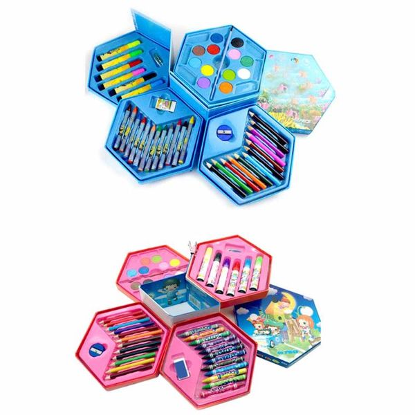 46 pcs painting pencil water colored marker pen crayon oil pastel sketching paint brush children kids drawing tool supplies
46 pcs painting pencil water colored marker pen crayon oil pastel sketching paint brush children kids drawing tool supplies