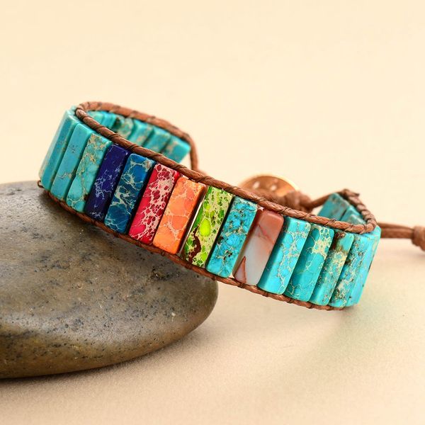 new 7 chakra bracelet jewelry natural stone beads wrap bracelet vegan unique couples bracelets dropship gifts, Black
new 7 chakra bracelet jewelry natural stone beads wrap bracelet vegan unique couples bracelets dropship gifts, Black