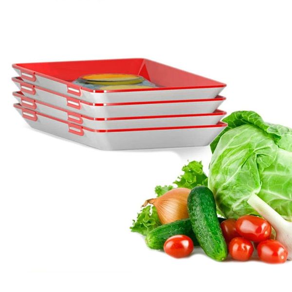 clever tray creative food plastic preservation tray kitchen items food storage container set food fresh storage microwave cover
clever tray creative food plastic preservation tray kitchen items food storage container set food fresh storage microwave cover