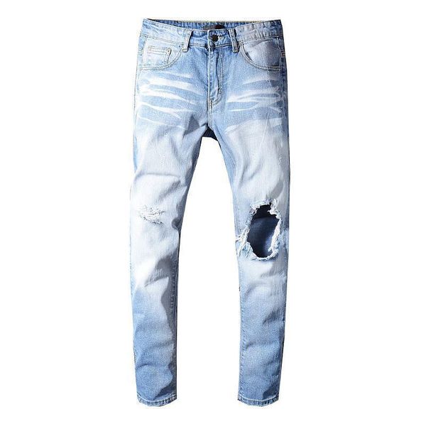mens designer jeans luxury mens distressed zipper jeans ripped denim pants mens designer hip hop pants, Blue
mens designer jeans luxury mens distressed zipper jeans ripped denim pants mens designer hip hop pants, Blue