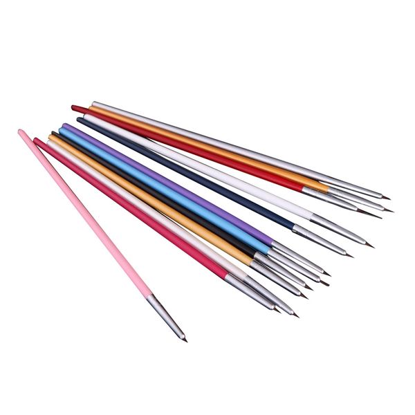 12 pcs pens and brushes for nail art breeze polish nail painting diy professional tool, Silver
12 pcs pens and brushes for nail art breeze polish nail painting diy professional tool, Silver