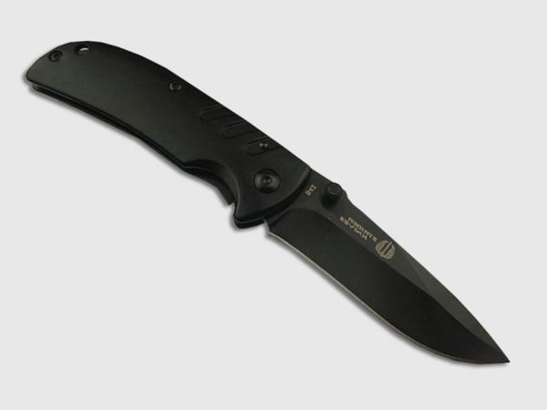 6.3 Inch Strider B42 Folding Pocket Knife 56HRC 440C Blade Tactical Rescue Tools Steel Handle Outdoor Camping gear Survival Knives P147R F
6.3 Inch Strider B42 Folding Pocket Knife 56HRC 440C Blade Tactical Rescue Tools Steel Handle Outdoor Camping gear Survival Knives P147R F