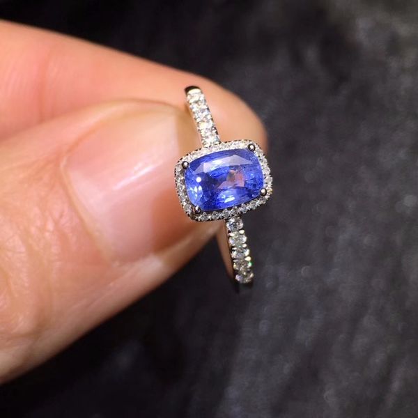 fine jewelry gfco real 18k yellow gold 100% natural unheat blue sapphire 0.81ct gemstones sapphire diamonds female wedding rings, Golden;silver
fine jewelry gfco real 18k yellow gold 100% natural unheat blue sapphire 0.81ct gemstones sapphire diamonds female wedding rings, Golden;silver