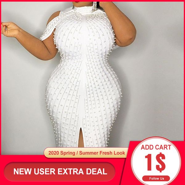 beading white plus size bodycon dress 5xl 2020 party dinner club midi dresses robe elegant split female vestidos summer, Black;gray
beading white plus size bodycon dress 5xl 2020 party dinner club midi dresses robe elegant split female vestidos summer, Black;gray