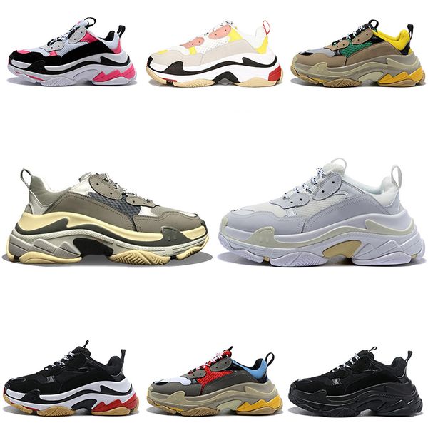 woman shoes 2019 version paris triple s platform bottom dad grandpa shoes vintage retro designer 17fw luxury ts casual shoes jogging walking, Black
woman shoes 2019 version paris triple s platform bottom dad grandpa shoes vintage retro designer 17fw luxury ts casual shoes jogging walking, Black