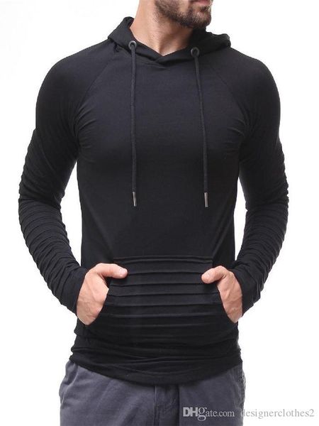 spring mens slim fold designer hoodies plus size pullover sweatshirt streak long sleeve solid color mens clothing, Black
spring mens slim fold designer hoodies plus size pullover sweatshirt streak long sleeve solid color mens clothing, Black