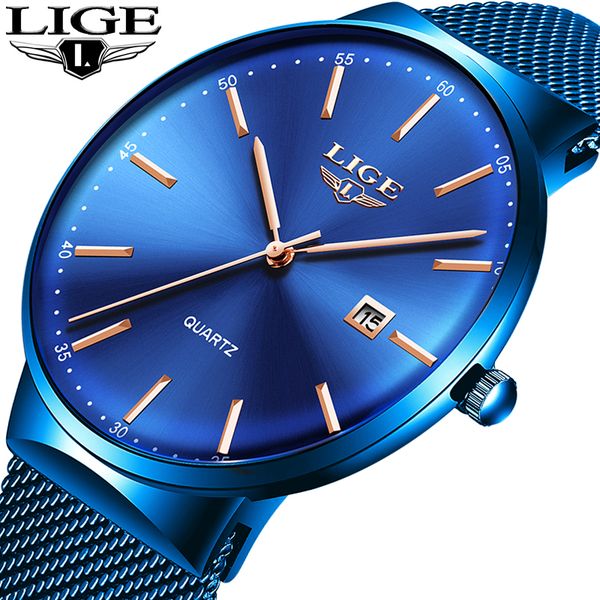 lige men watch waterproof date calendar analogue wristwatches mens business casual quartz watches for man clock reloj hombre+box, Slivery;brown
lige men watch waterproof date calendar analogue wristwatches mens business casual quartz watches for man clock reloj hombre+box, Slivery;brown