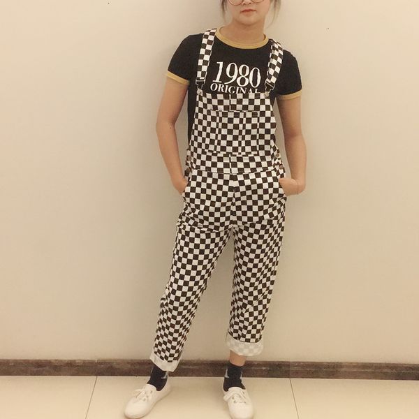 plus size jumpsuit plus size plus kpop ulzzang hiphop straight overalls cotton denim pant geometric jumpsuit checkerboard plaid trouser, Black;white
plus size jumpsuit plus size plus kpop ulzzang hiphop straight overalls cotton denim pant geometric jumpsuit checkerboard plaid trouser, Black;white