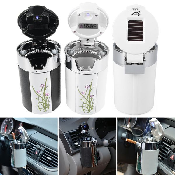 1pcs portable car led ette ashtray smokeless carbon fiber car ashtray with led light interior accessories
1pcs portable car led ette ashtray smokeless carbon fiber car ashtray with led light interior accessories