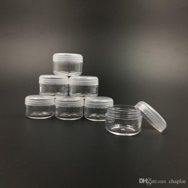 5g 5ml clear plastic cosmetic container jars with pe lids cosmetic cream pot makeup eye shadow nails powder jewelry bottle
5g 5ml clear plastic cosmetic container jars with pe lids cosmetic cream pot makeup eye shadow nails powder jewelry bottle